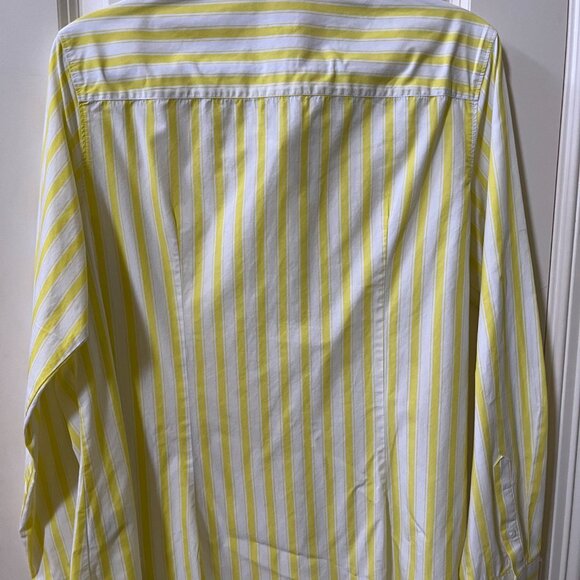 Beautiful Slim Striped Portofino Shirt.  Worn Once!! No flaws!. Size L - Picture 3 of 4
